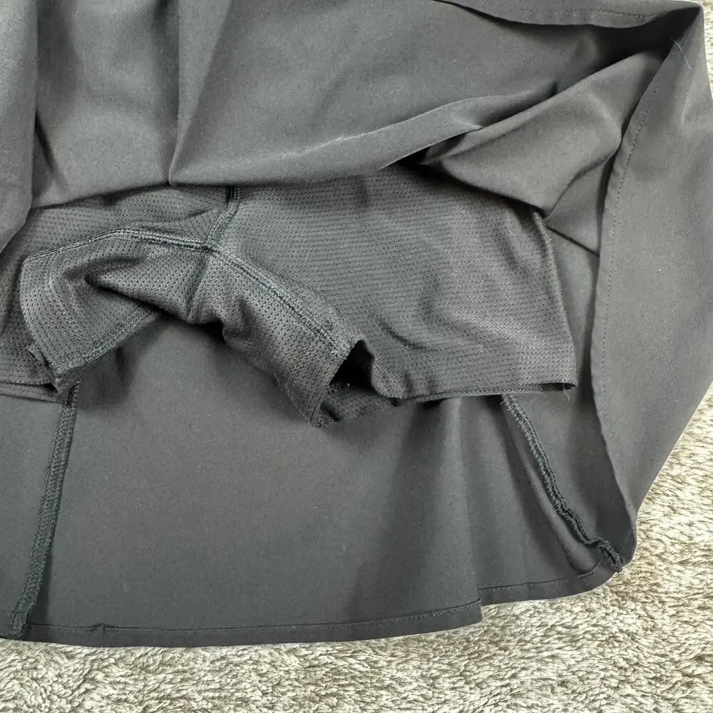 Athleta Girl Pleated Uniform Skort XS/6 Black
